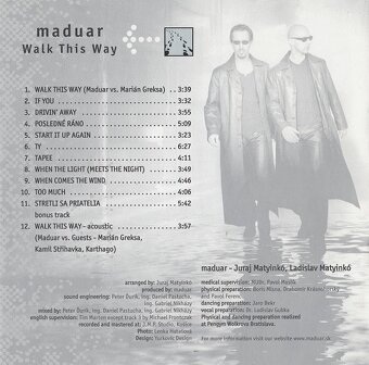Maduar CD Album Walk This Way + Ručne vyrobená Šálka - 8