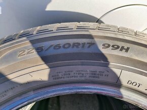 225/60 R17 letné pneumatiky komplet sada - 8