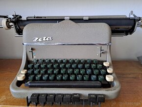 Psací stroj ZETA, 50. léta 20.století, ČSSR - 8