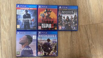 PlayStation 4 (FAT) 500GB + hry - 8