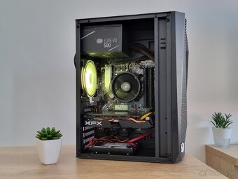 Lacný PC aj na hry /RX 580 8GB + Ryzen 5 2400G a 16GB RAM/ - 8