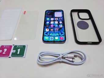 APPLE IPHONE 13 PRO 128GB SIERRA BLUE ,BATERKA 100% - 8