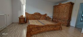 Drevená posteľ Poľovnicke motivy 180×200 vrátane roštov - 8