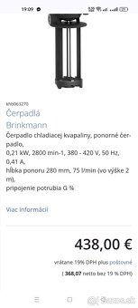 Priemyselné Čerpadlo Brinkmann Z 63/270 - 8