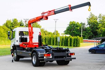 MERCEDES 1622 NOVÝ HÁKOVÝ NOSIČ KONTAJNEROV HYDRAULICKÁ RUKA - 8
