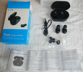 Predám bezdrôtové bluetoth sluchátka STONEGO-komplet... - 8