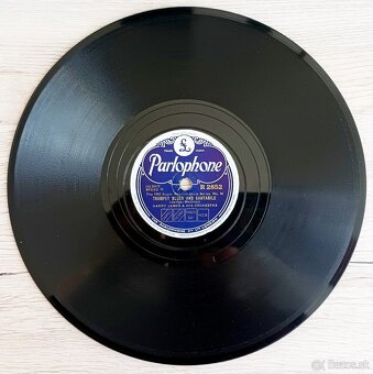 Starožitné šelakové gramodesky americký jazz, swing - 8