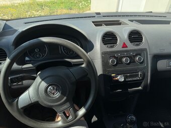 VW Caddy 1.6 TDI 5 Miestna Klimatizácia Ťažné 1.Majiteľ - 8