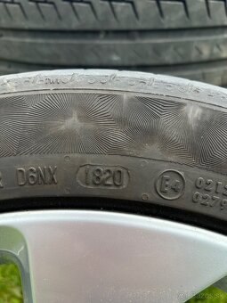 Letná sada R17 5x112, CONTINENTAL 225/45 R17 3,6mm - 8