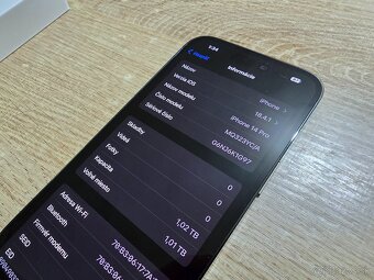 Iphone 14 pro 1000gb 1Tb plnefunkcny ma len bezne znamky pou - 8