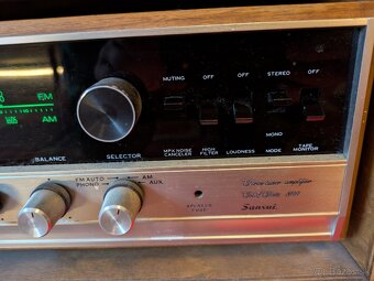 Sansui solid state 800 v Original wood case - 8