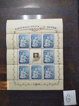 Slovenský štát - Hárček Deťom 1944 - všetky typy - 8