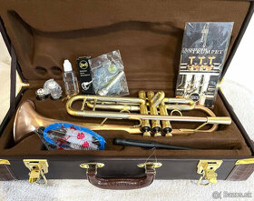 Predám novú profi B- Trúbku, Trumpeta kópia komplet s označe - 8