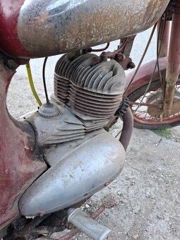 Jawa 350/354 kývačka+ sajdka - 8