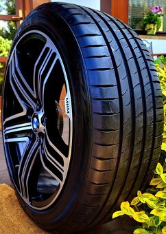 Alu R19 5x120 MAM BMW 5 F10+F11+ letné pneu 245/40R19 - 8