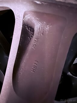Predám originálne alu disky Nissan 18" - 8