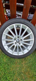 R17 5x100 + 215/45r17 letne škoda - 8