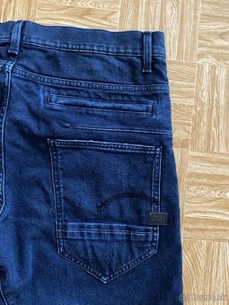 panske riflove sortky, kratasy g-star raw velkost W35. - 8