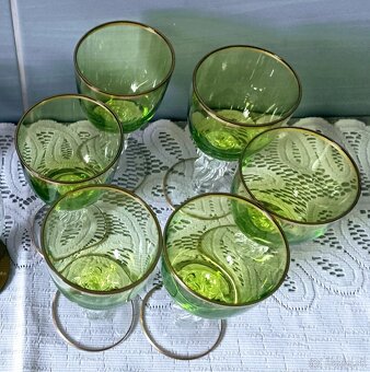 Poháre sklo - mix - 8