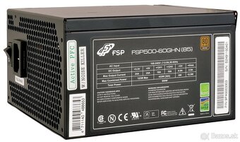 FSP/Fortron FSP500-60GHN 80PLUS BRONZE, bulk, 500W, black - 8