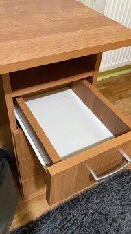 Drevený písací stôl - 8