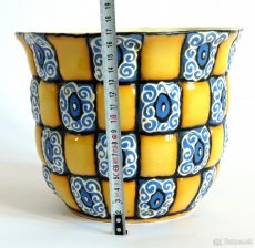 Art Deco kvetináč - obal na kvetináč, ČSR okolo 1920 - 8