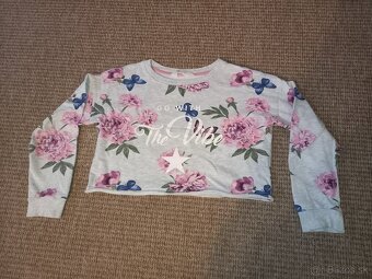 Dievčenské oblečenie veľ. 134 - 140 - balík 20 kusov - 8