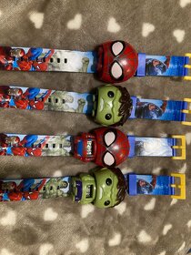 Detské hodinky Frozen, Paw Patrol, Spiderman, Hulk, Pikachu - 8