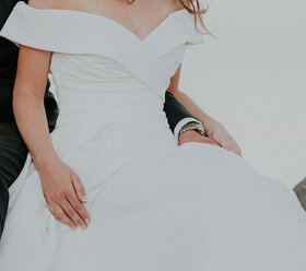 Svadobné šaty - Morilee,  NY designer - 8