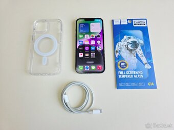 APPLE iPhone 14 128GB Midnight,KAPACITA BATÉRIE 100% - 8