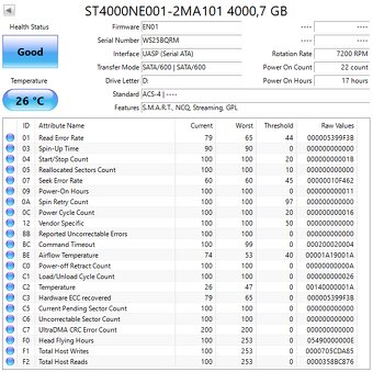 3,5" HDD Synology / WD / Seagate 4TB - 8