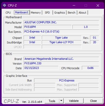 Predám herný notebook ASUS TUF Dash F15 (FX516PM)rtx 3060/i5 - 8