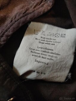 Zimní bunda Cottonfield XL – hnědá, zateplená, kapuce - 8