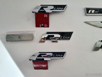 Nápisy R-LINE pre VW - 8