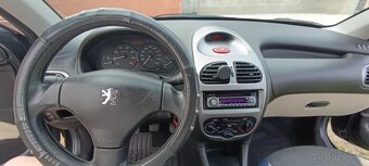 Peugeot 206 1,4 benzín, 55kW - 8
