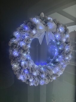 Vianočná ikebana + venček na dvere + adventný venček - 8