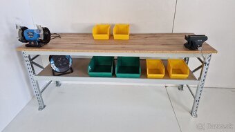 Ponk, pracovný stôl do dielne - garáže. Dielenský stol. - 8