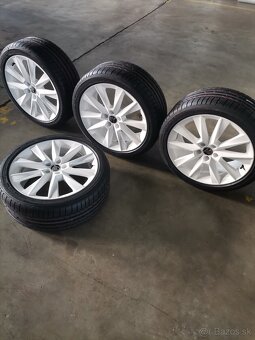 Škoda letná sada 215/40 R17 + disky Savio - 8
