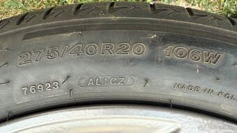 BMW elektrony r20 5x120 letné pneu - 8
