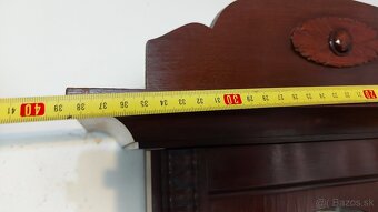 Predám funkčné starožitné hodiny DUFA polbicie dvojton - 8