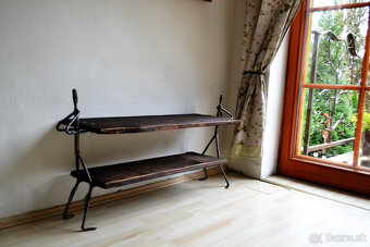 Botník - konzolový stolek - "Dva nosiči" - 8