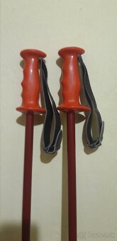 Predám lyže Atomic Beta Race carbon s palicami. - 8