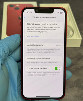 Apple iPhone 13 Mini 256 GB Product Red / nová batéria - 8
