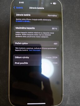 SKORO NOVY iPhone 15pro + príslušenstvo - 8