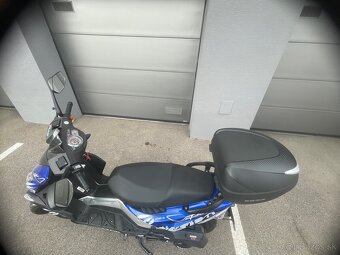 Predám skúter MAXON 125 cm³ – takmer nový, ešte v záruke - 8