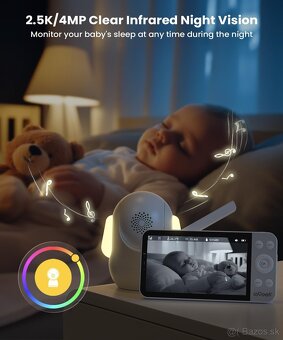 ieGeek Baby Monitor Baby 5 - WiFi, 360° - 8