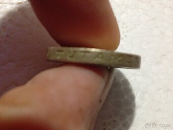 Predám veľmi vzácnu mincu One Pound 1996 error - 8