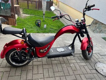 Elektrický Chopper 75km/h 2000W (dojazd 150km) 2-sedačková - 8