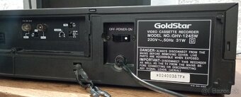 GOLDSTAR GHV-1245W .... VIDEOREKORDER.... - 8