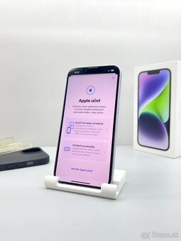 iPhone 14 PURPLE 256GB ORIGINÁL STAV + PRÍSLUŠENSTVO - 8